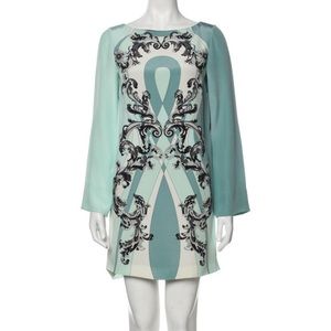Vintage Emilio Pucci 100% Silk Printed Shift Dress